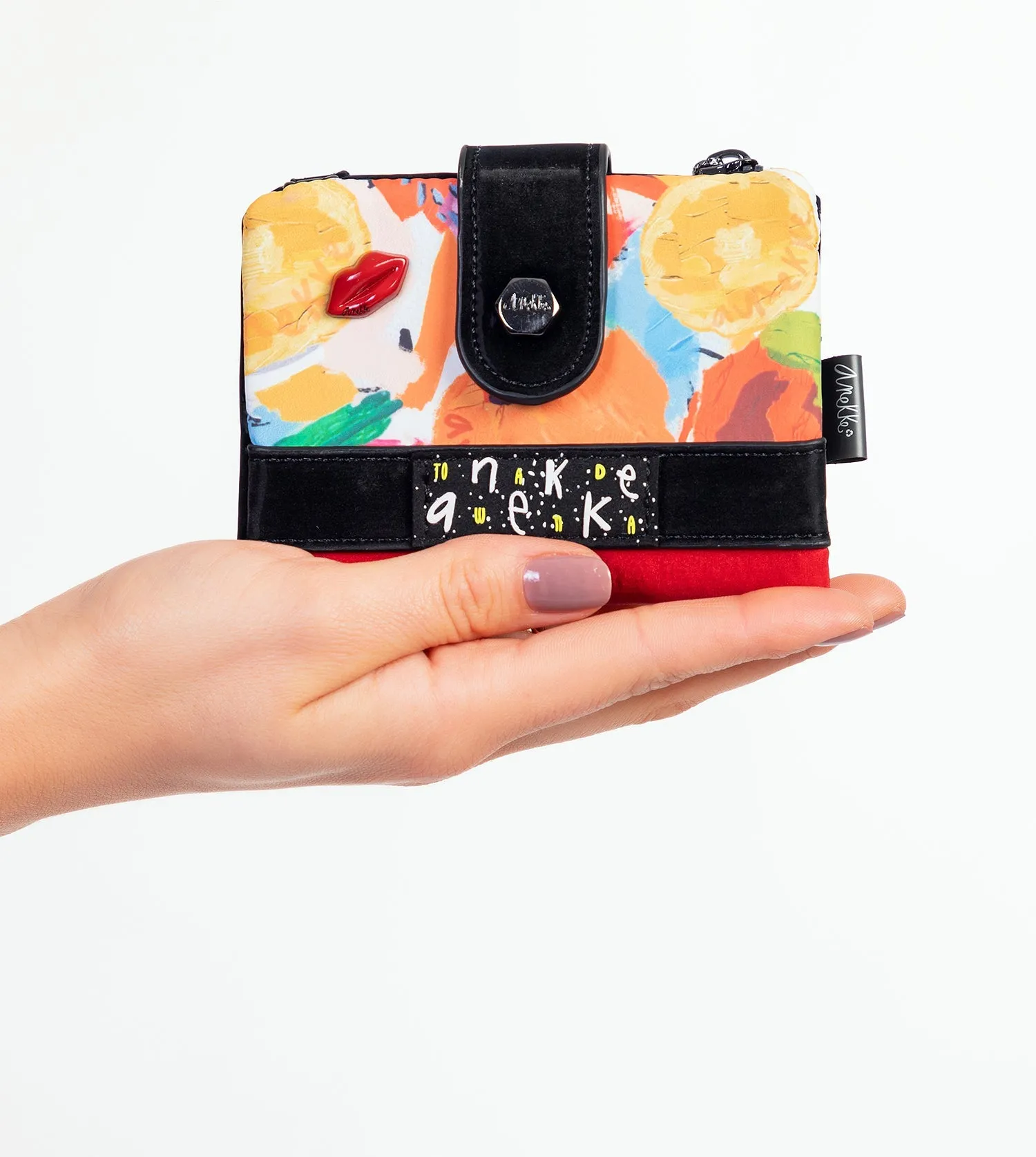 Nature Colors Red Medium Wallet