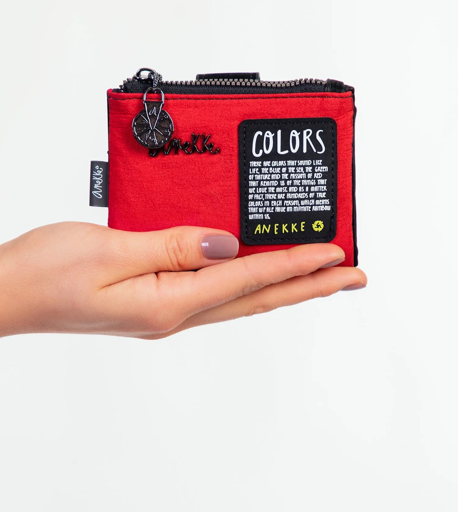 Nature Colors Red Medium Wallet