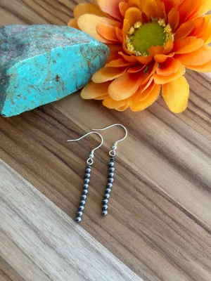 Navajo Style Bead Earrings