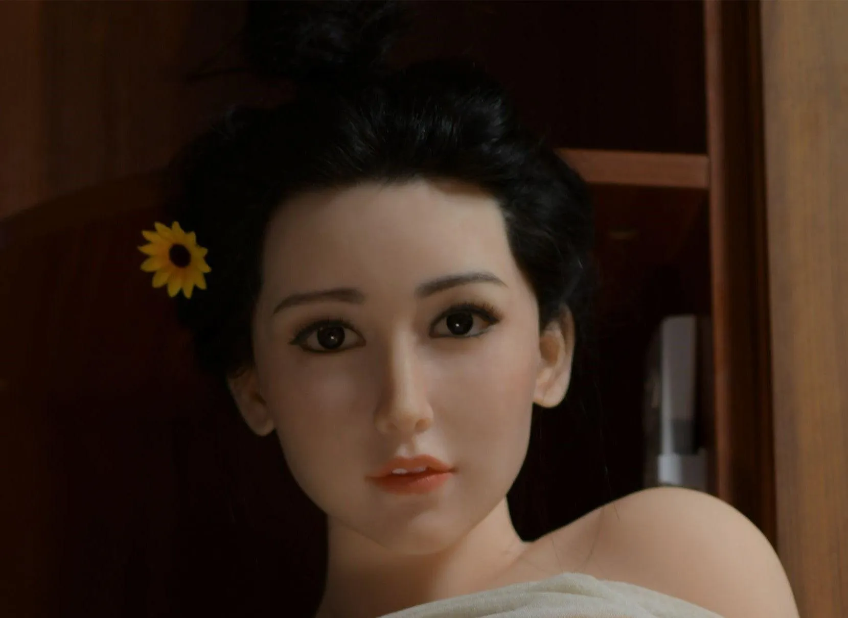 Neodoll Allure Riley - Sex Doll Head - M16 Compatible - Natural