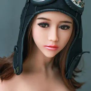 Neodoll Allure Serena - Realistic Sex Doll Head - Natural