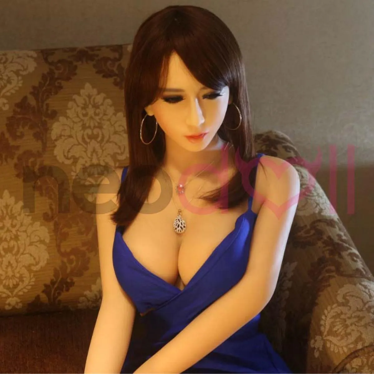 Neodoll Sugar Babe - Jessica - Realistic Sex Doll Head - Natural