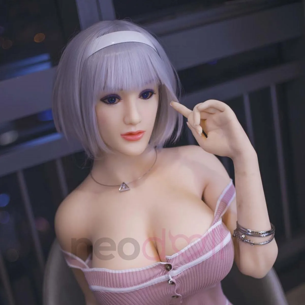 Neodoll Sugar Babe - Neley - Realistic Sex Doll Head - Natural