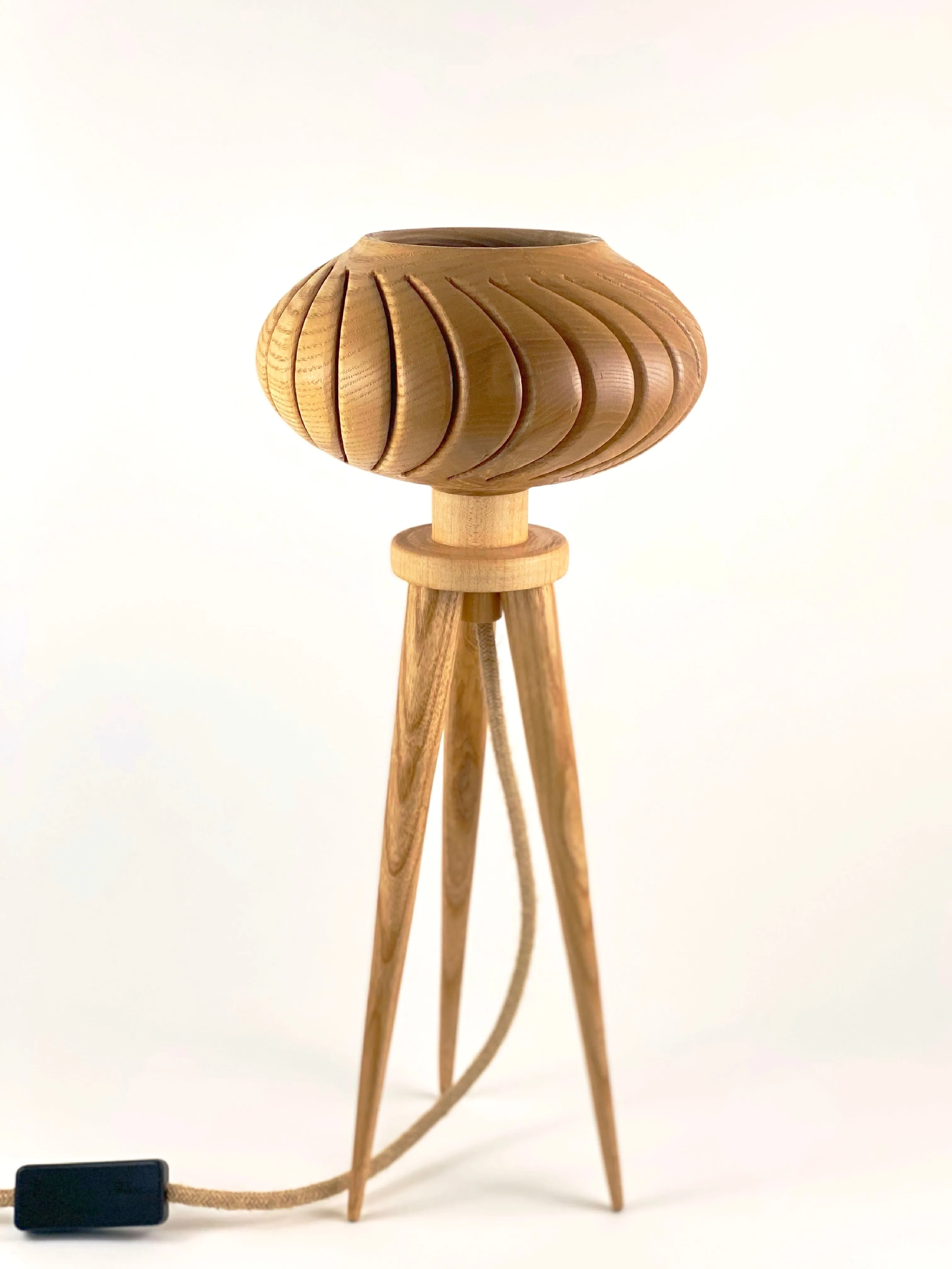 Night Table Wooden Lamp 4