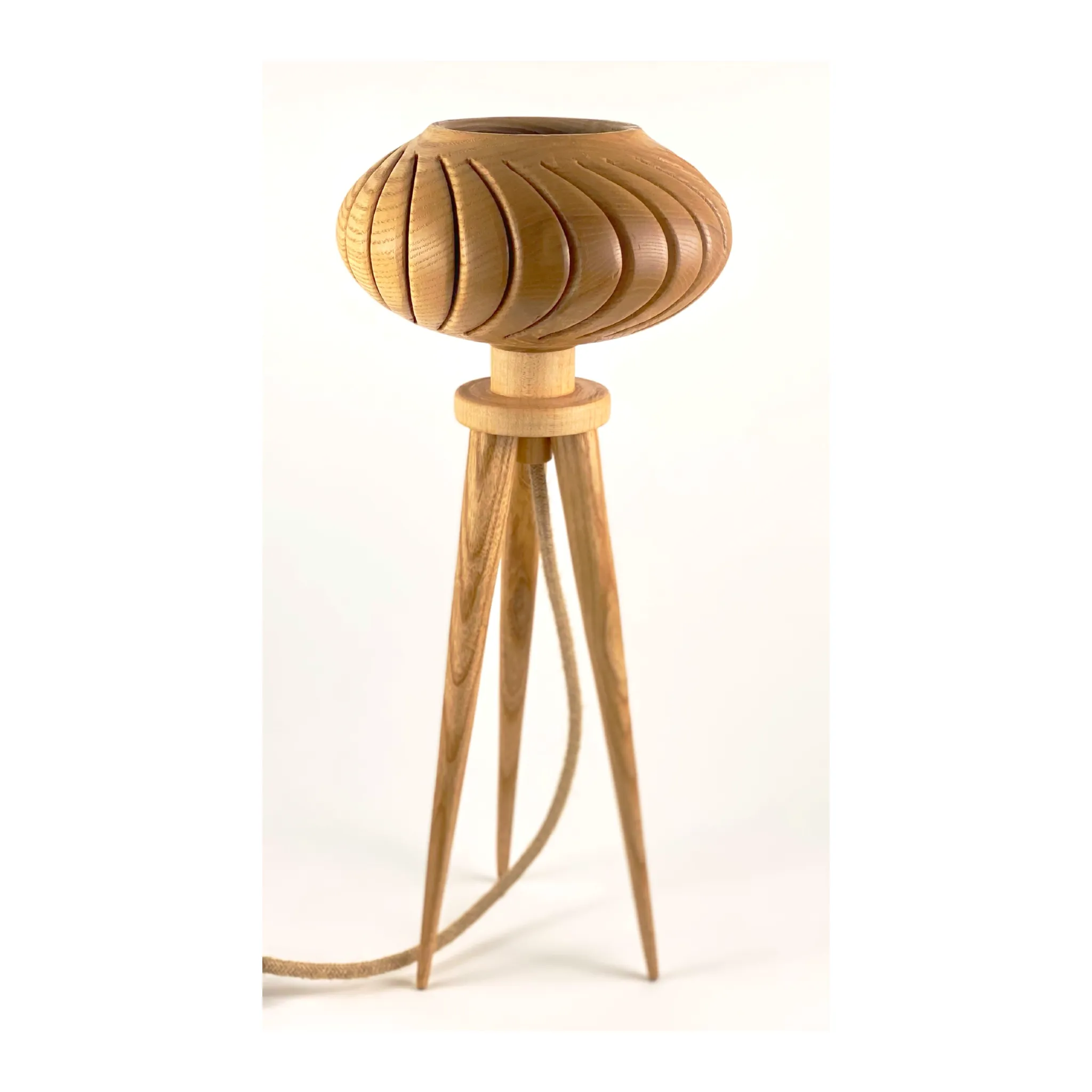 Night Table Wooden Lamp 4