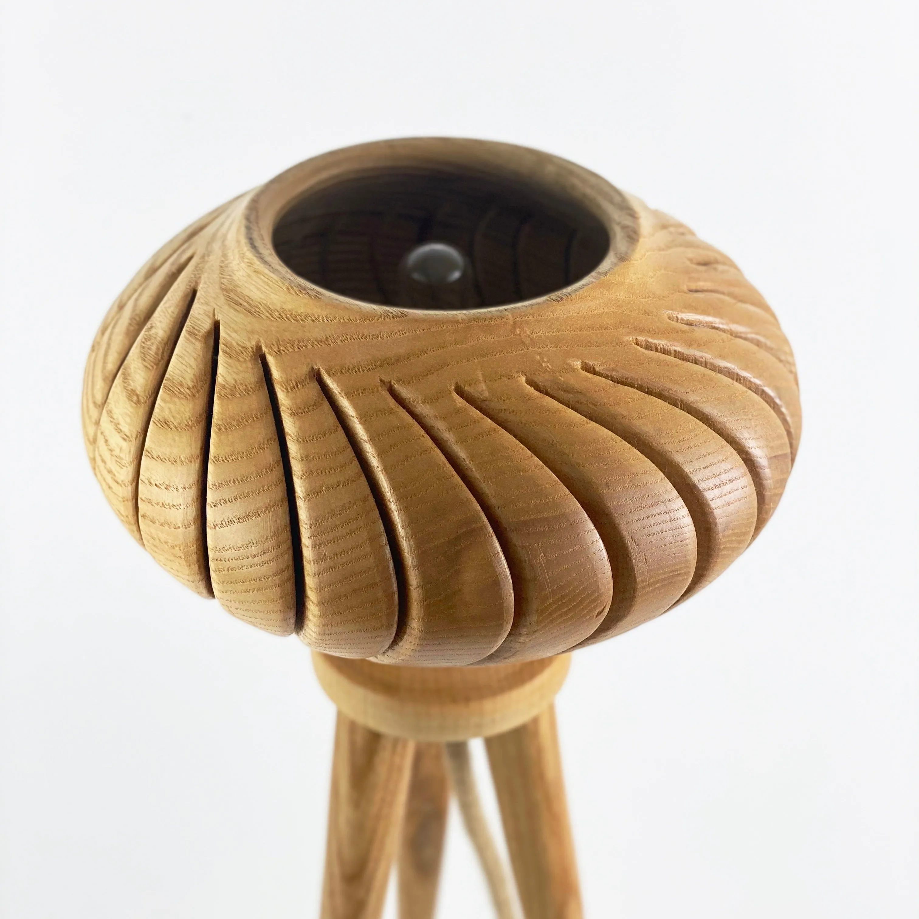 Night Table Wooden Lamp 4