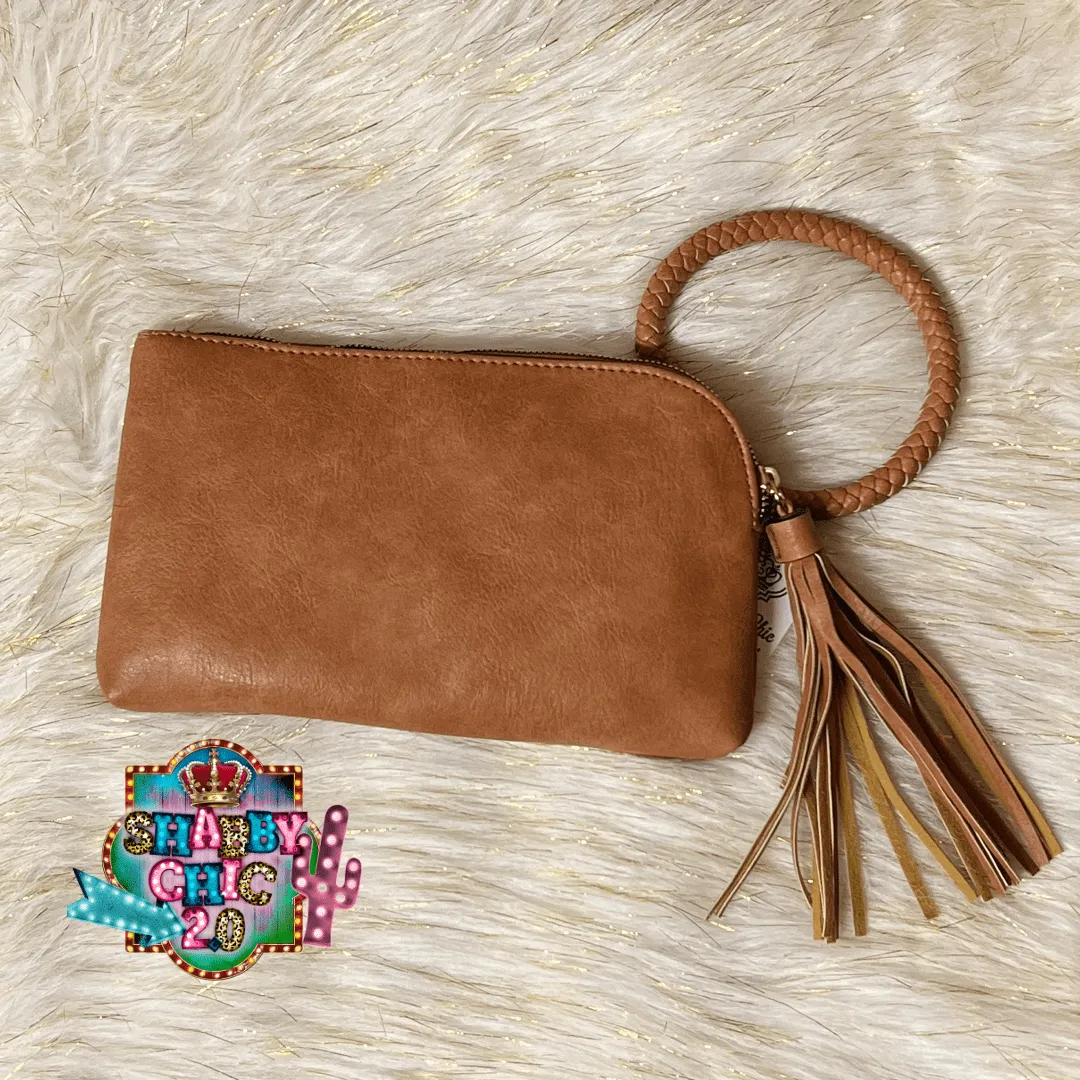 No Fringe Wristlet