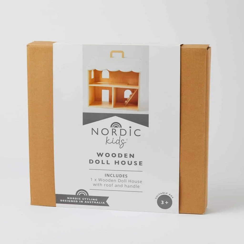 Nordic Kids - Wooden Doll House