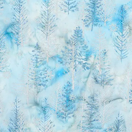 Northwoods 8 Batiks Ice - (1)