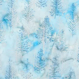 Northwoods 8 Batiks Ice - (1)