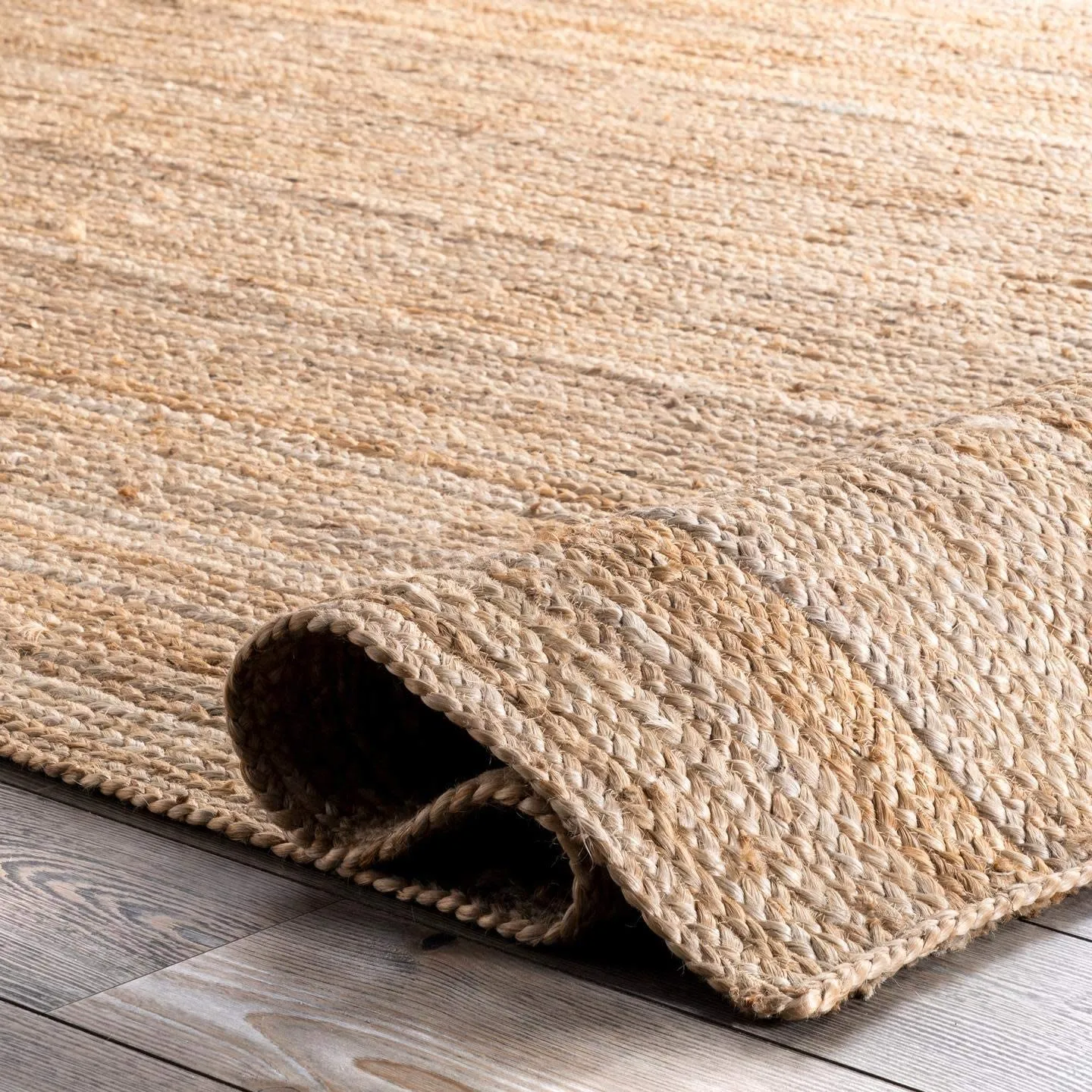 nuLOOM TAJT03 Handwoven Rigo Jute Area Rug Runner, 3 Ft X 5 Ft', Natural, Hand Made in India!