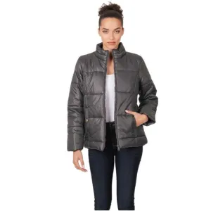 NWT PUFFER JACKET WITH POCKETS Ash Gray