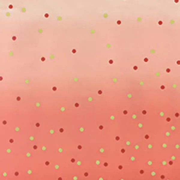 Ombre Confetti Metallic in Persimmon