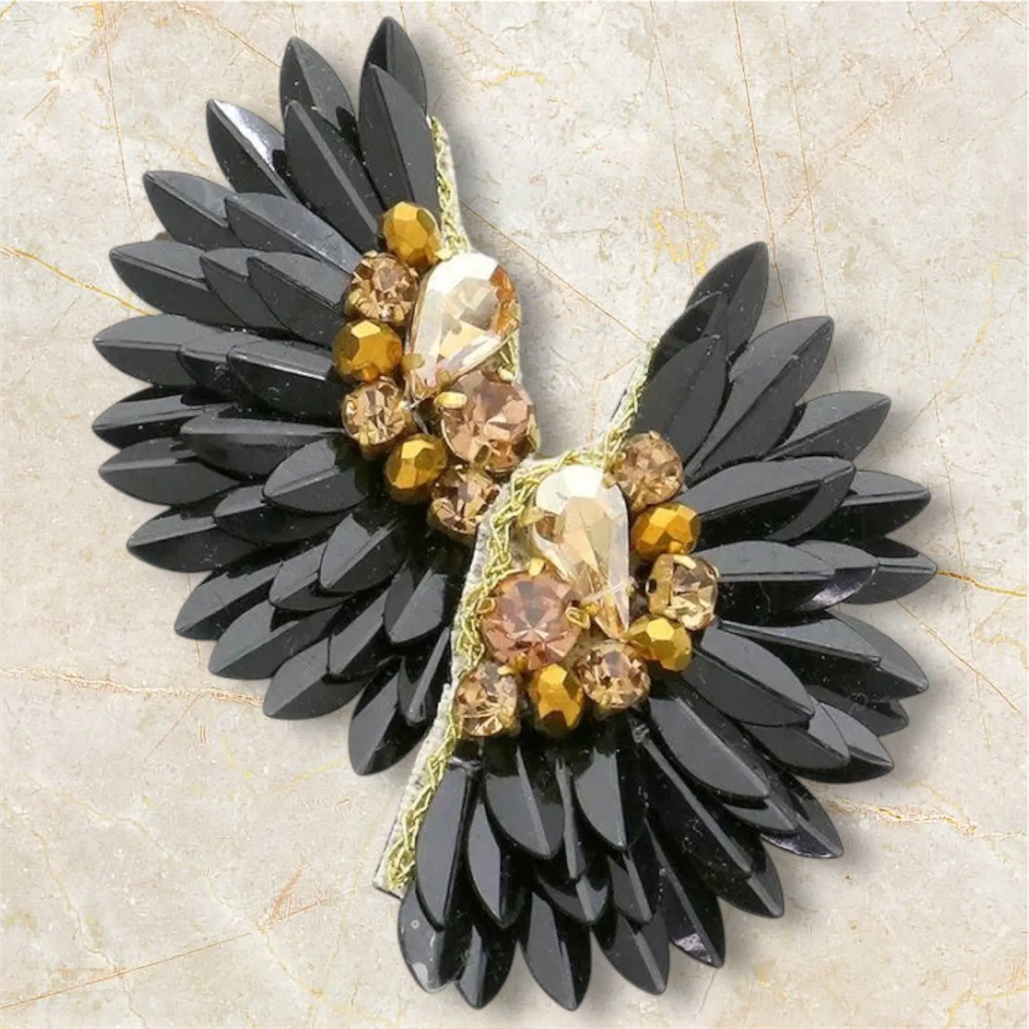 Opium Flare Petal Earrings