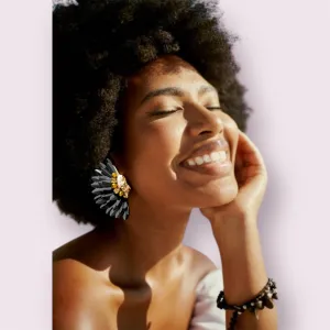 Opium Flare Petal Earrings
