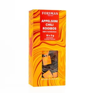 Orange-Chili Rooibos pyramid tea