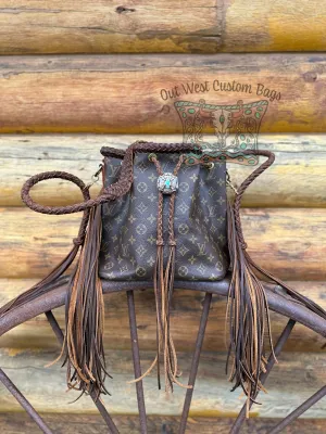 Out West Petite Noe Revamped Leather Fringe