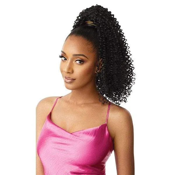 Outre Pretty Quick Synthetic Wrap Ponytail - BOHEMIAN COILS 18"