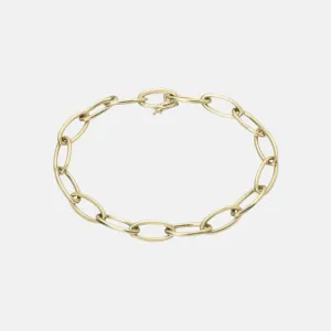 Oval Link Chain Bracelet