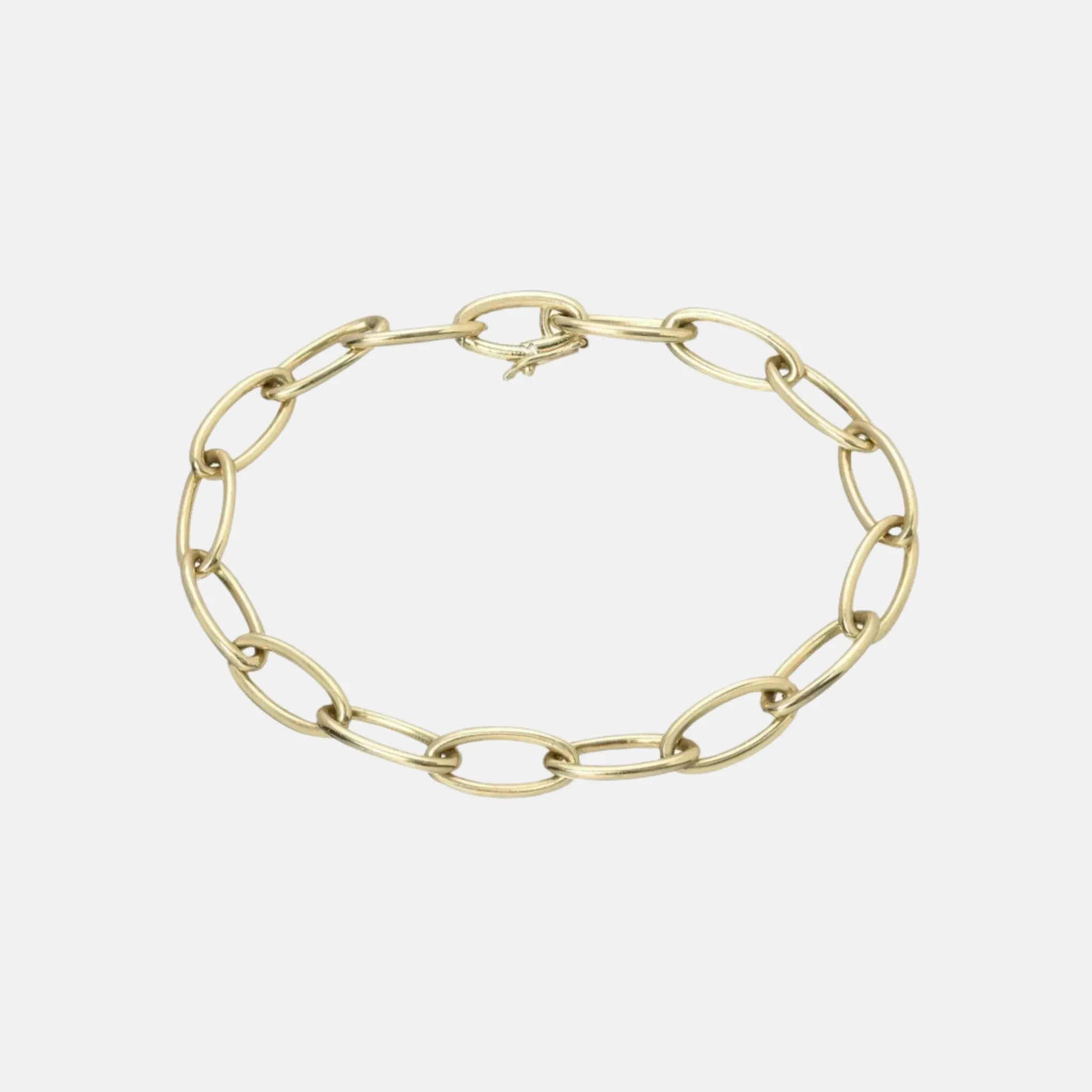 Oval Link Chain Bracelet