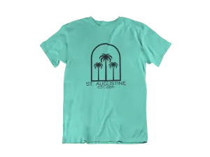 Palms (Full size print) - Adult unisex crew neck t-shirt