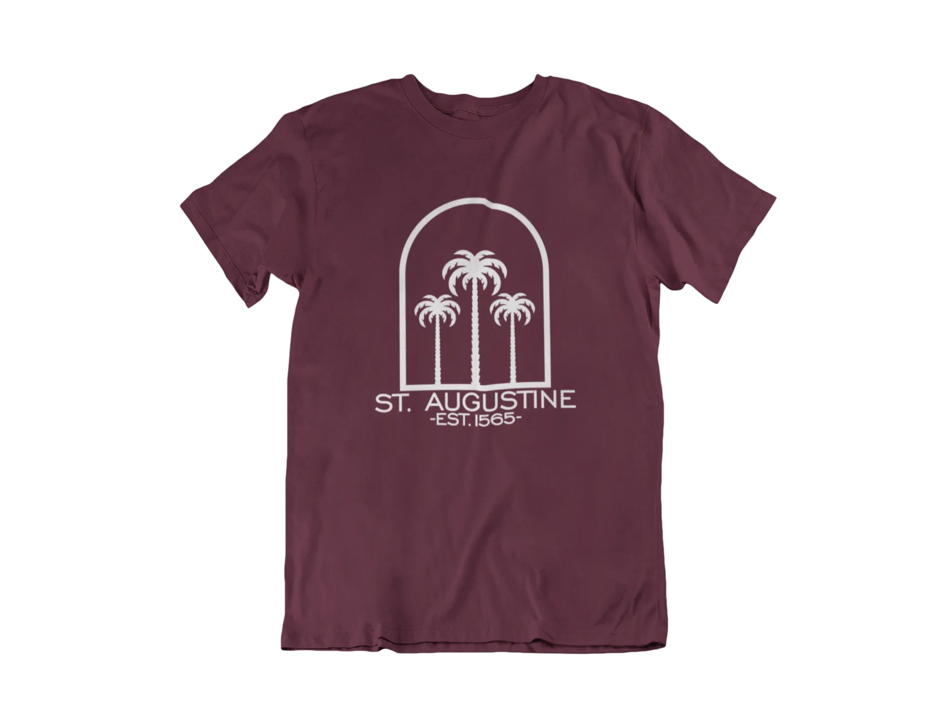 Palms (Full size print) - Adult unisex crew neck t-shirt