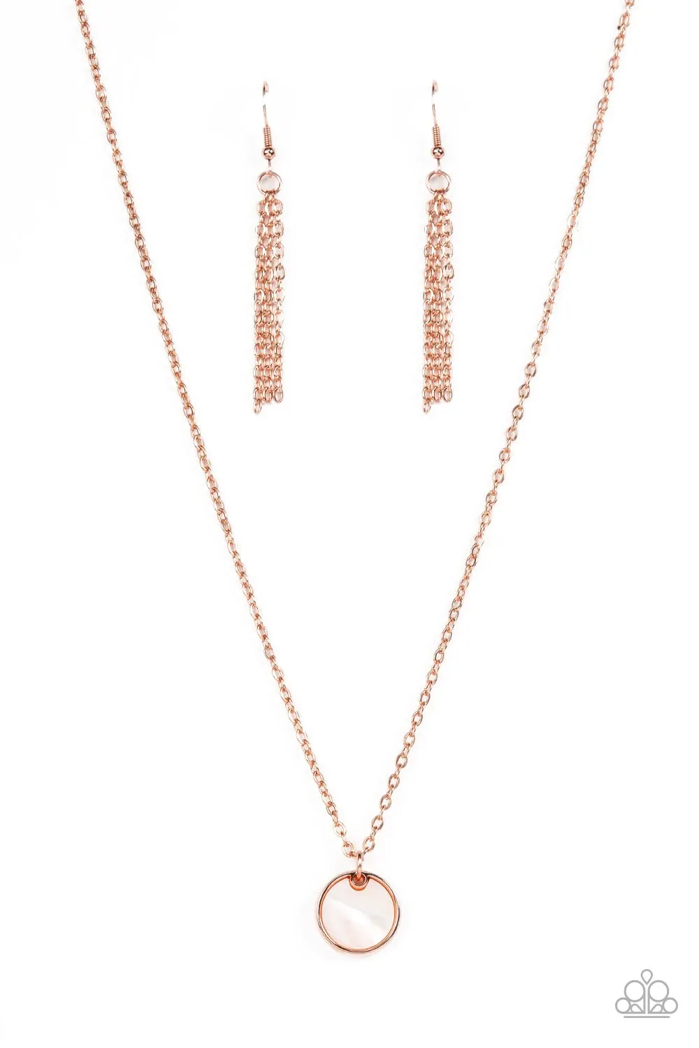 Paparazzi New Age Nautical - Copper Necklace