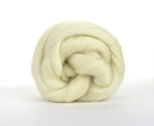 Paradise Fibers White Falkland Wool Top