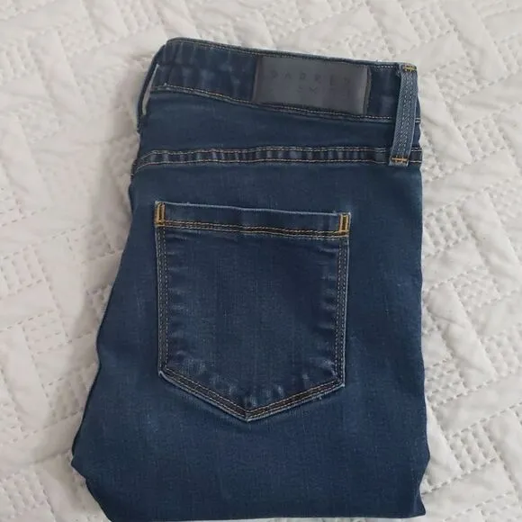 Parker Smith. GUC. Skinny, Mid Rise, Raw Hems Jeans.  Size 26