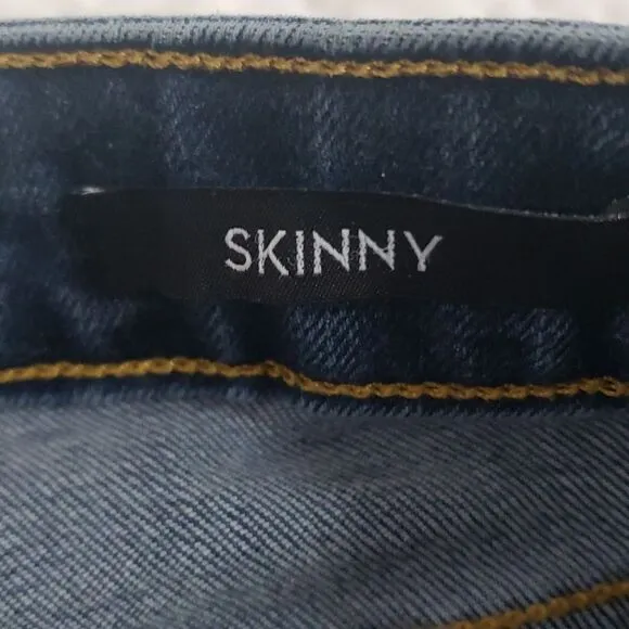 Parker Smith. GUC. Skinny, Mid Rise, Raw Hems Jeans.  Size 26