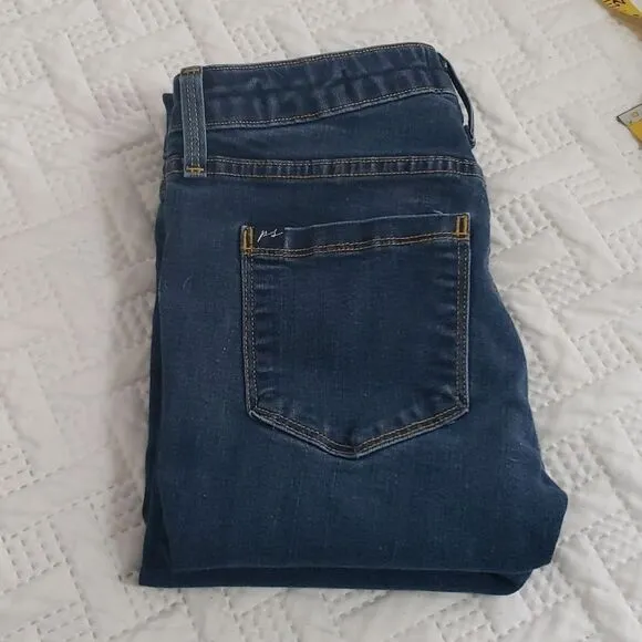 Parker Smith. GUC. Skinny, Mid Rise, Raw Hems Jeans.  Size 26