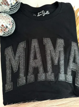 Patchwork MAMA Tee OR Sweatshirt