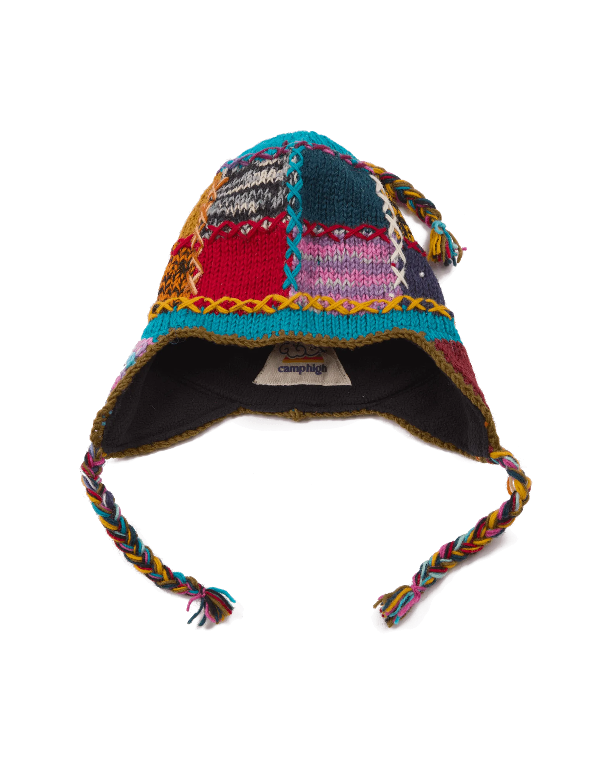 Patchwork Sherpa Hat