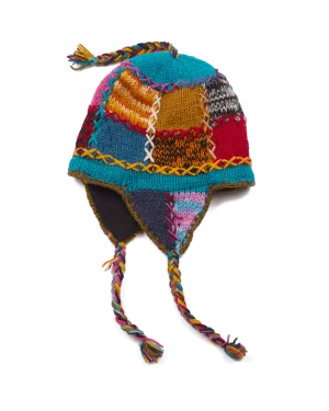Patchwork Sherpa Hat