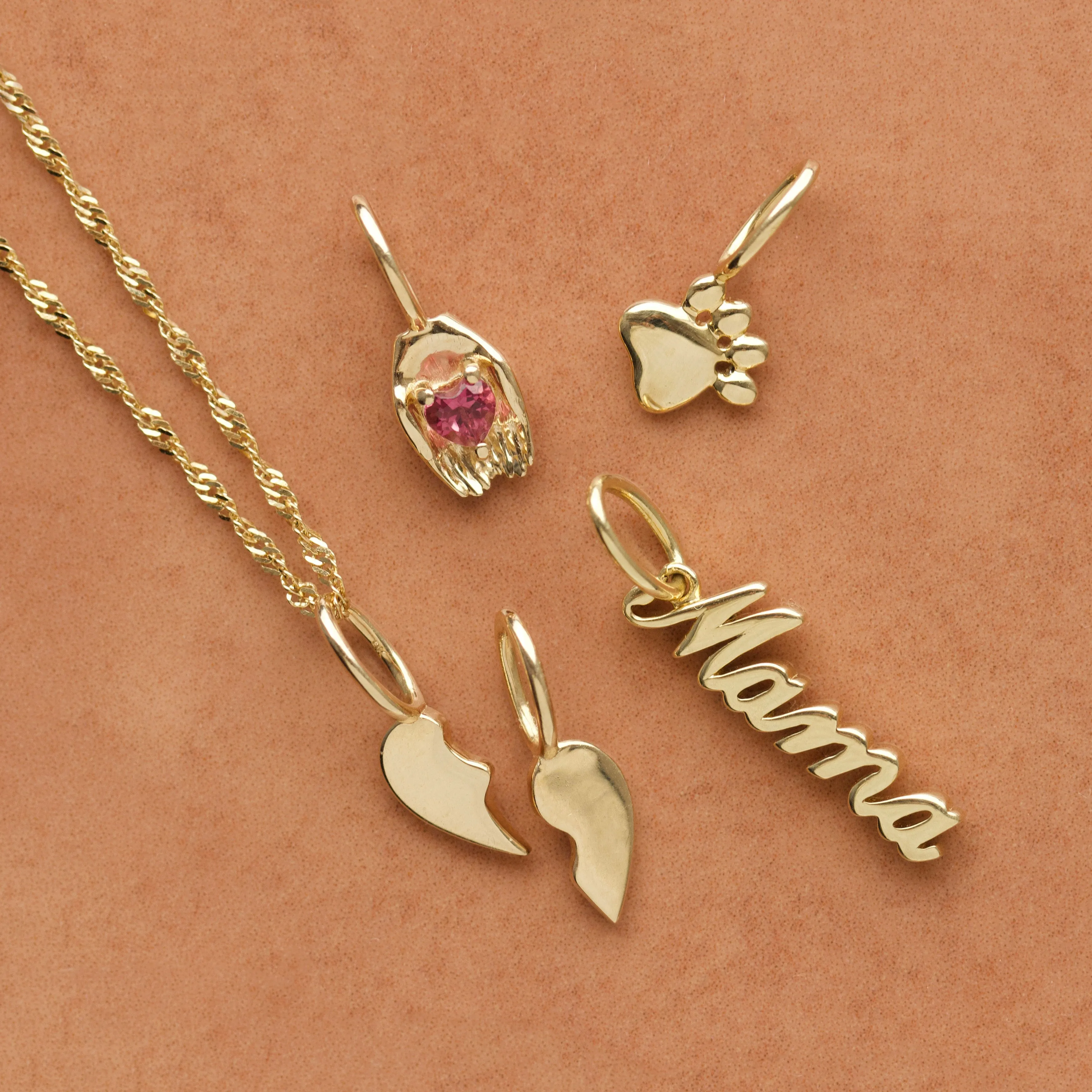 Paw Print Charm