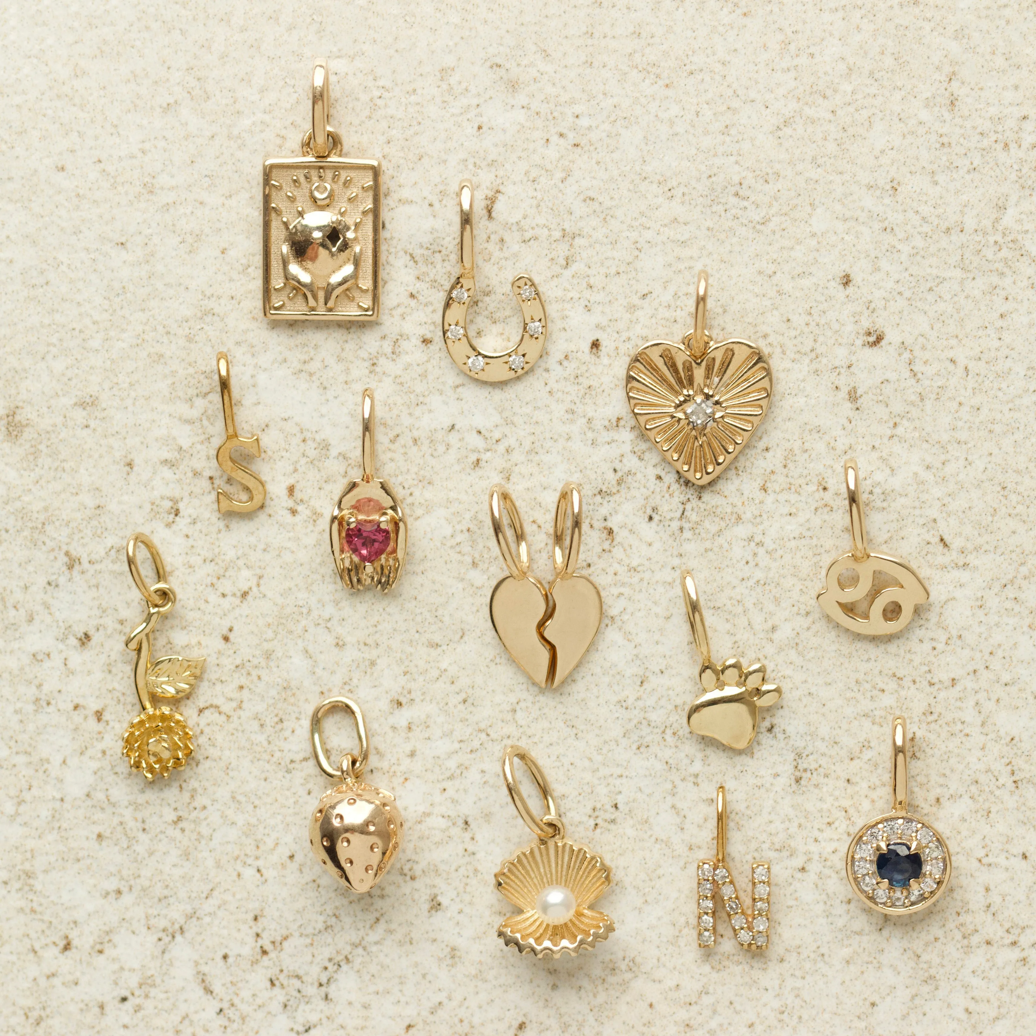 Paw Print Charm