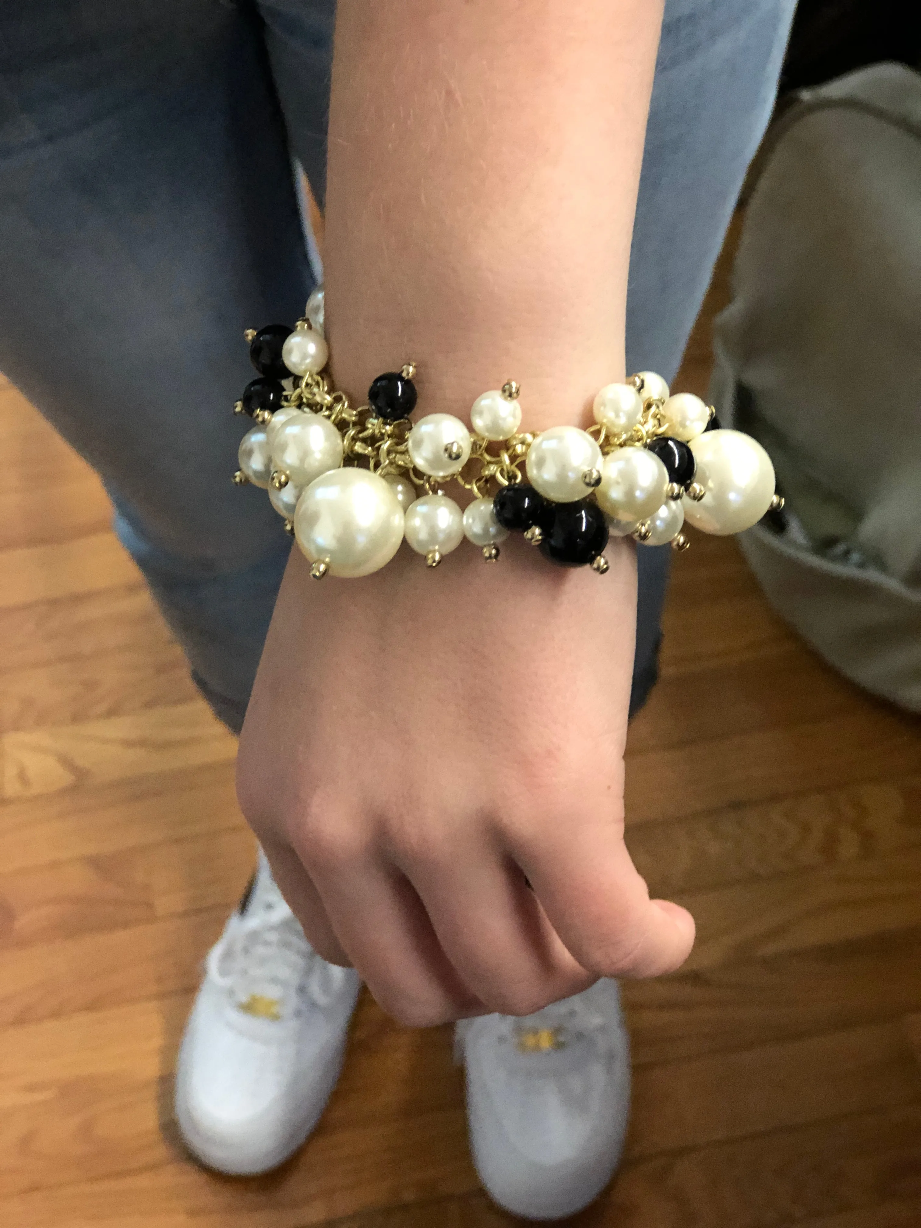 Pearl Cluster Bracelet