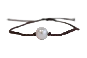 Pearl Macrame Bracelet