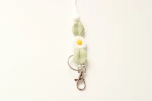 Personalised Flower Lanyard