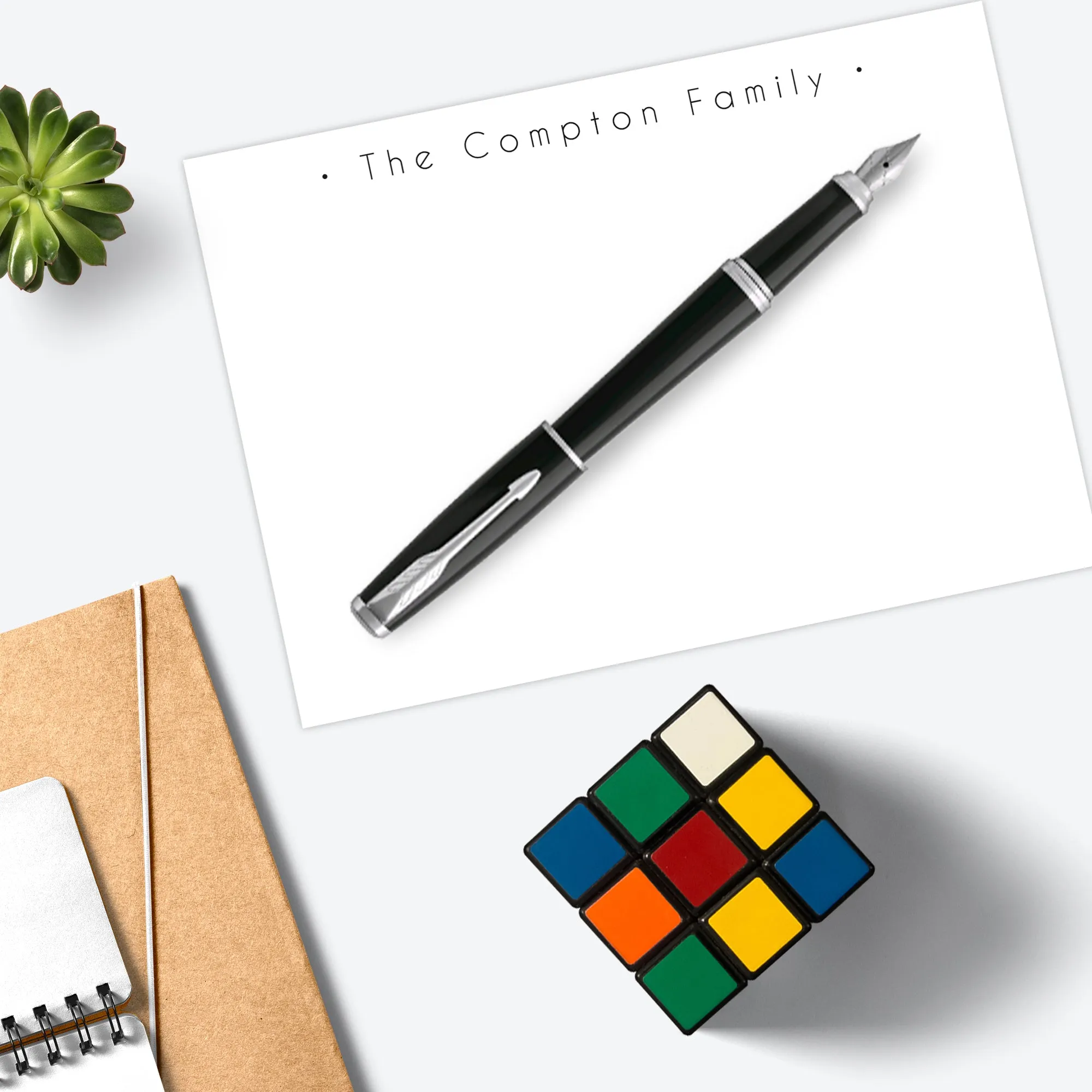 Personalised Stationery Gift Set - 'Cambridge'