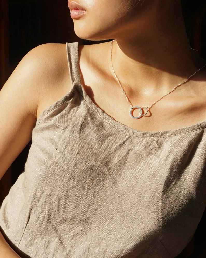 Personalized Infinity Necklace