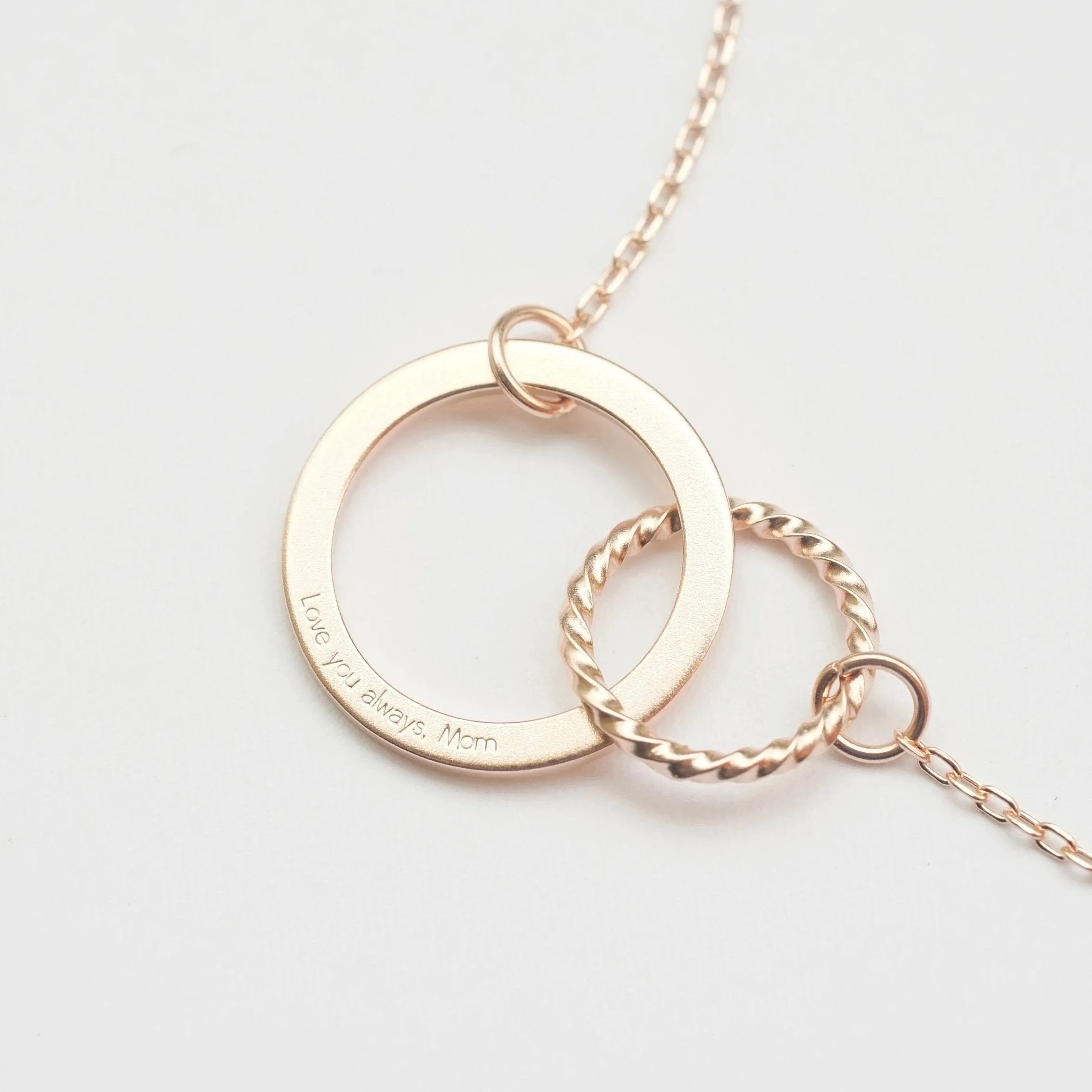 Personalized Infinity Necklace