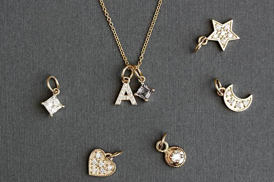 Petite Diamond Charms