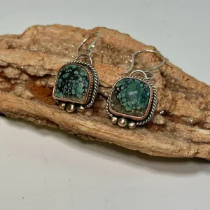 PEYOTE VARISCITE EARRINGS JK191