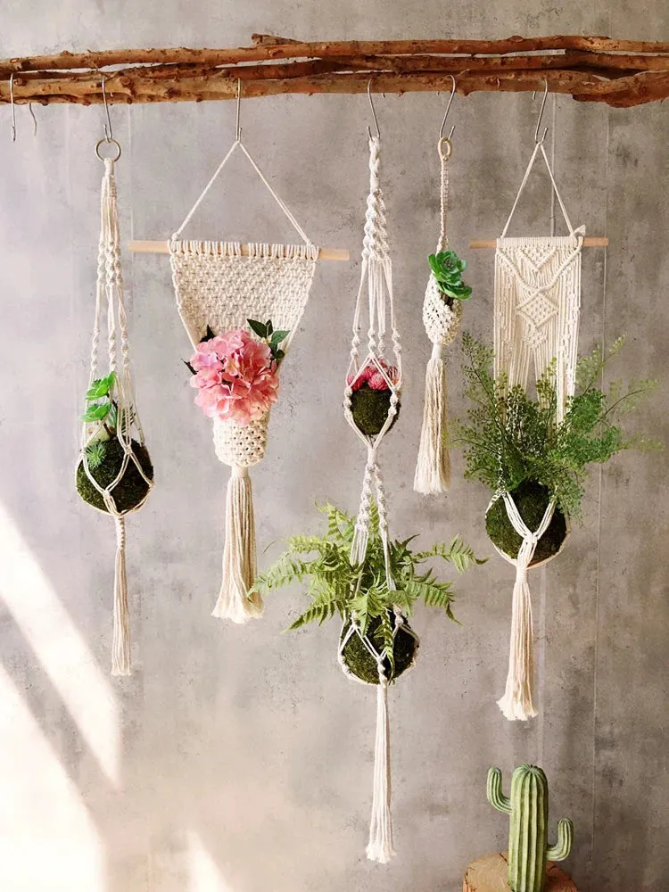 PlantHammock™️ Macrame Pot Holder