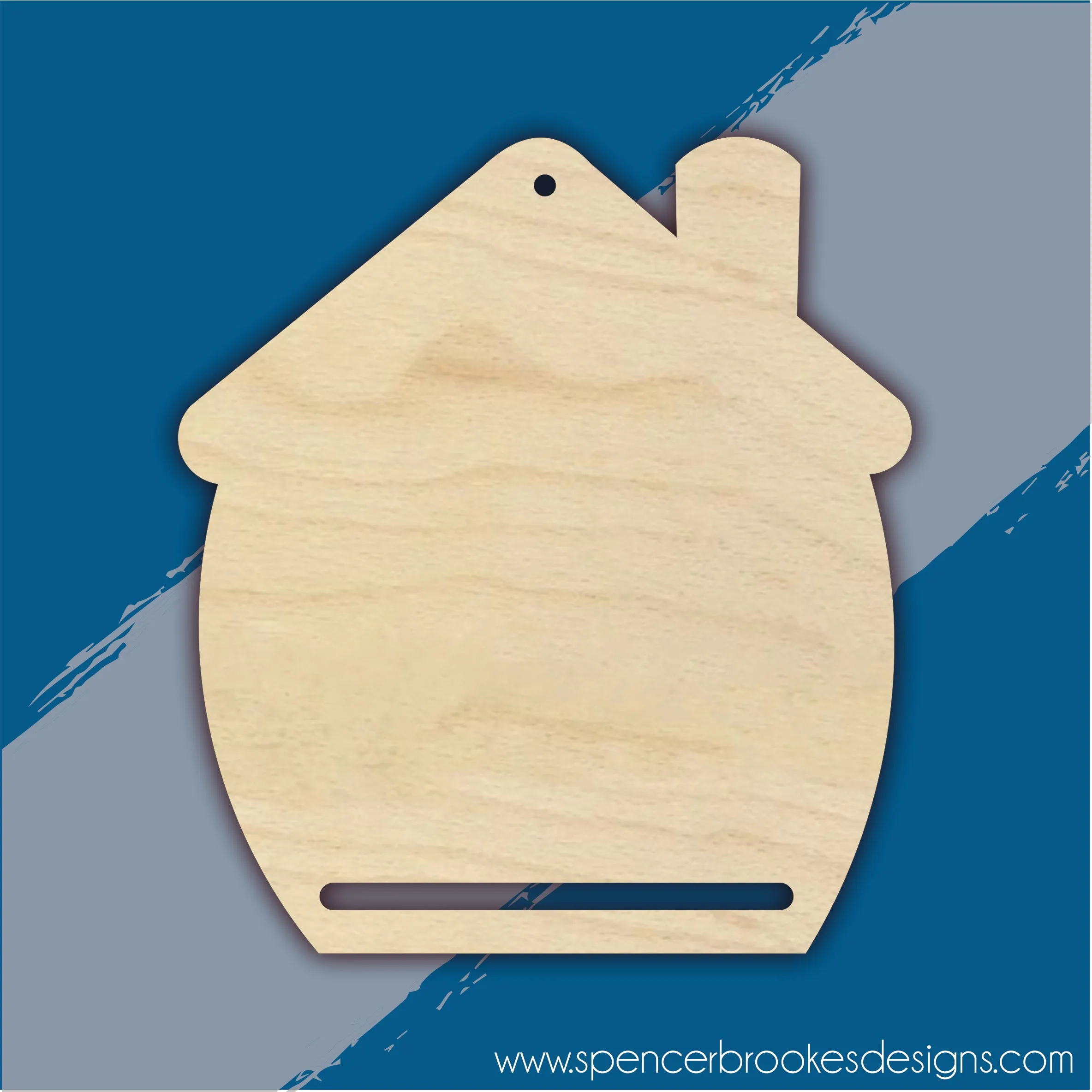 Plywood Blank Macrame House Shape