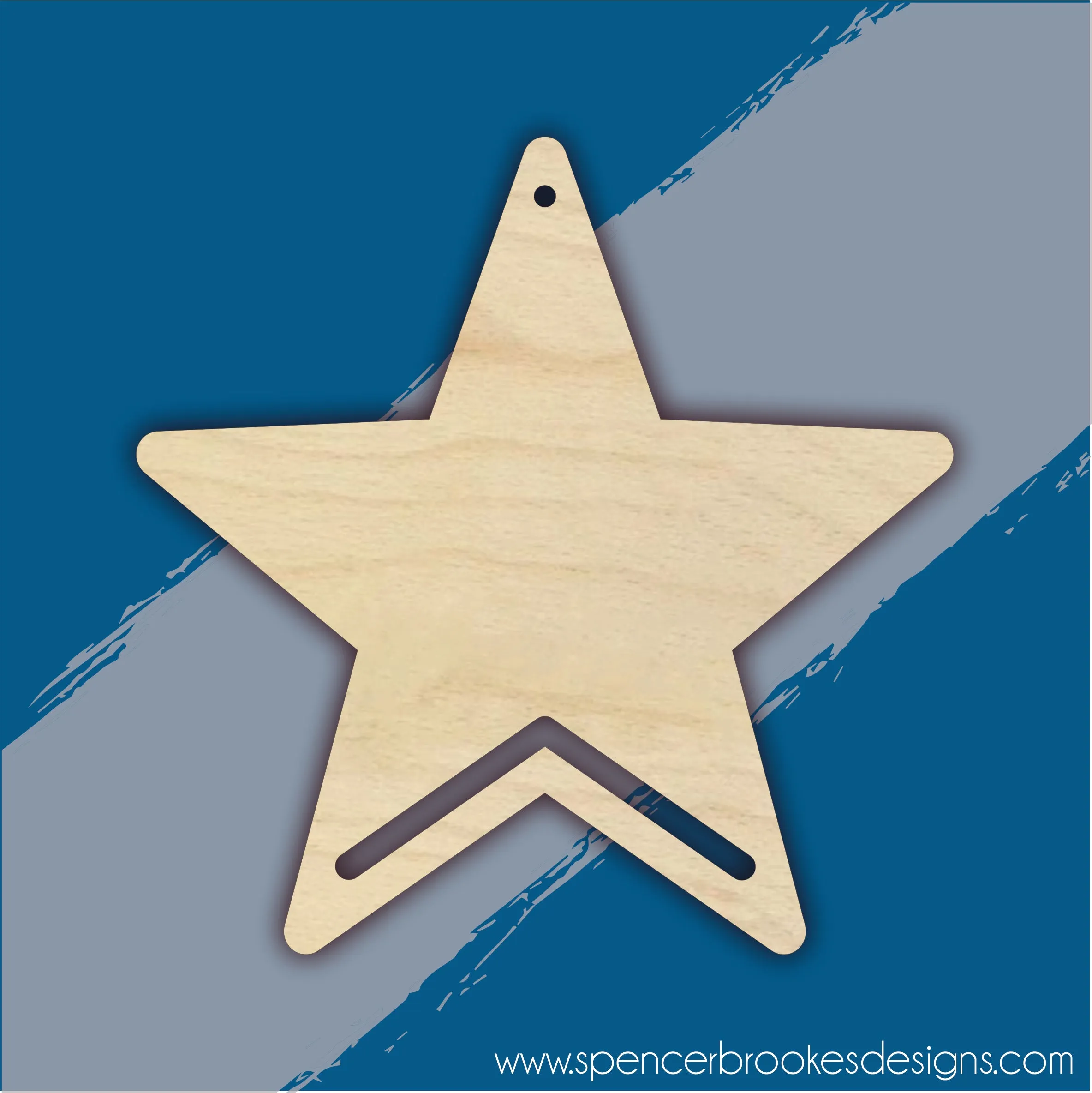 Plywood Blank Macrame Star Shape
