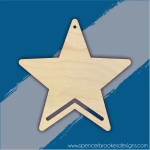 Plywood Blank Macrame Star Shape