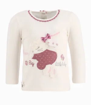 Polera Bebé Con Conejo