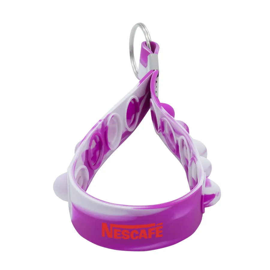 Popper Stress Reliever Key Chain